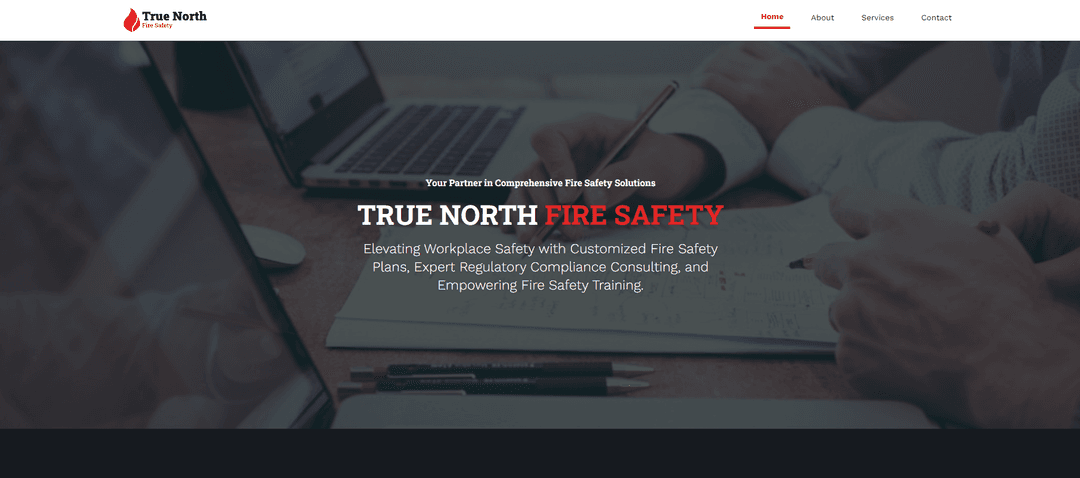 True North Fire Safety Landing Page